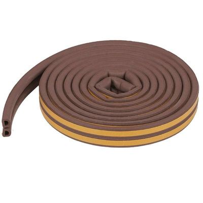 Cinturón climático personalizado Tipo D TPV TPE Cinturones de goma para puertas y ventanas Alturas de pilas 3-25mm Ancho 3-50mm