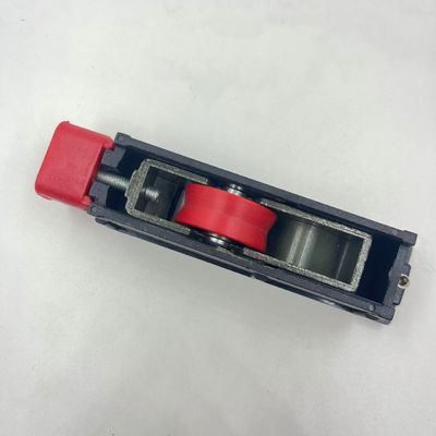 Fácil instalación Puerta y ventana polea de aleación de aluminio de rueda única de acero inoxidable