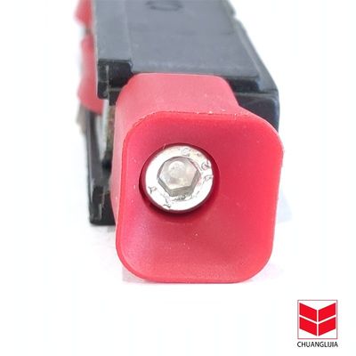 Rodillos de guía de puertas y ventanas de aleación de zinc para CLJ de aluminio negro gris marrón