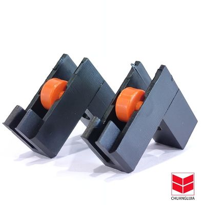 Prueba de viento rueda de polea de diseño moderno fácil de instalar para puerta y ventana