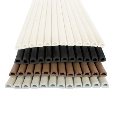 Sellos de ventanas de apartamentos Bandas meteorológicas NEGRO/GRAY/BRUNO/BLANCO/OTROS COLORES Adhesivo de espuma EPDM para puertas y ventanas CLJ