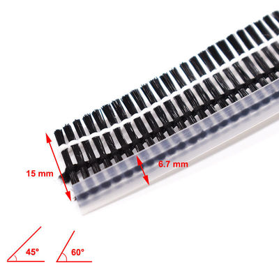 Sello de cepillo para puertas y ventanas de aluminio duraderas