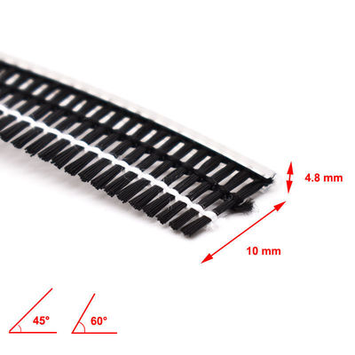 Sello de cepillo para puertas y ventanas de aluminio duraderas