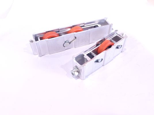 Rollo de ventana de puerta de alta carga marrón para aleación de aluminio y zinc