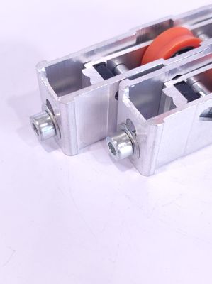 Rollo de ventana de puerta de alta carga marrón para aleación de aluminio y zinc