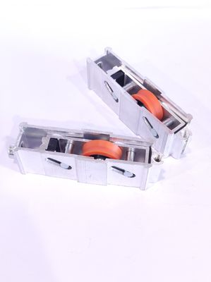 Rollo de ventana de puerta de alta carga marrón para aleación de aluminio y zinc