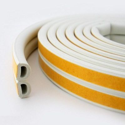 Cinturón climático personalizado Tipo D TPV TPE Cinturones de goma para puertas y ventanas Alturas de pilas 3-25mm Ancho 3-50mm