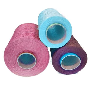 Tipo de hilo Fdy Estilo de hilo de espuma de núcleo ecológico 600D 900D 1000D 2000D 5000D PP YARN Cone Color personalizado para telas
