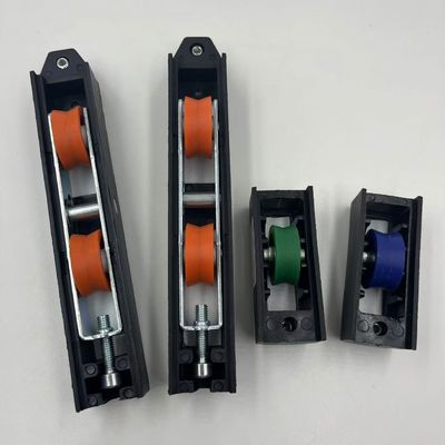 Rodillo de la ventana de la puerta de la rueda de nylon suave para ventanas y puertas de aluminio