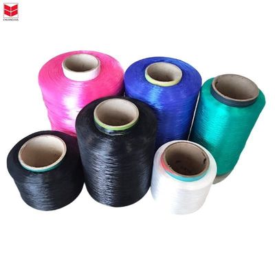 Hilados de poliéster retorcidos de color blanco natural de alta resistencia para cuerdas resistentes y pesadas