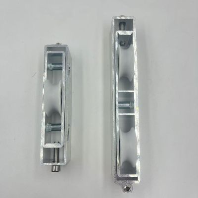 Pulley de ventana de aluminio de pantalla corredera de rodillo único personalizado para apartamento