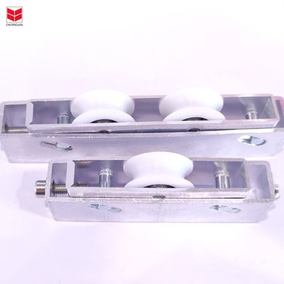 Pulley de ventana de aluminio de pantalla corredera de rodillo único personalizado para apartamento