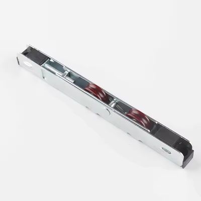 UPVC puerta corredera ventana de rodillo doble ruedas de acero inoxidable moderno para el deslizamiento suave