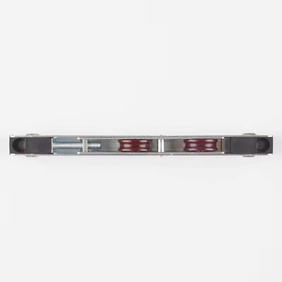 UPVC puerta corredera ventana de rodillo doble ruedas de acero inoxidable moderno para el deslizamiento suave