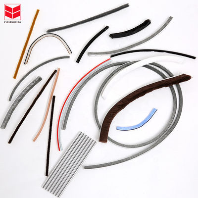 CLJ Aluminio Weatherstrip Apartamento Sella de puertas para puertas de diseño moderno