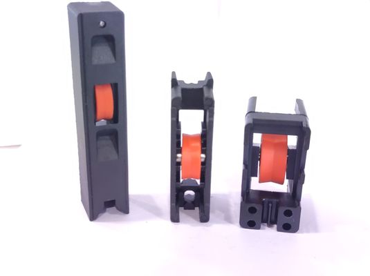 Puerta corredera de PVC y ventana de rodillo de ventana de trabajo pesado 12 mm de ancho