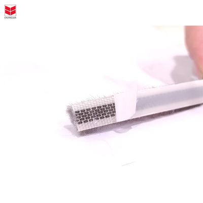 Apartamento tiras autoadhesivas de lana pila de tiempo de despojo para ventanas a prueba de polvo e insectos