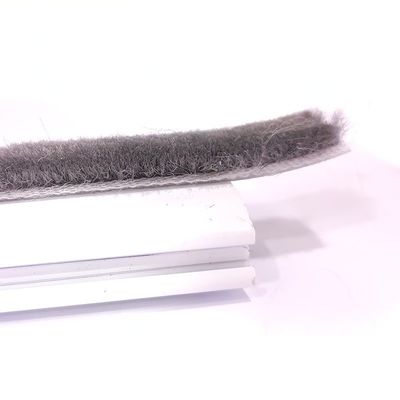 CLJ Aluminio ventana corredera de tiempo de la tira de silicona de lana pila de sello de la tira para puerta de vidrio de la pila de altura 3-25mm / ancho 3-50mm
