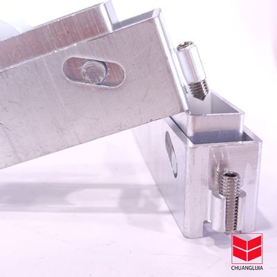 Rollo deslizante de aluminio de la ventana de nylon rollo de polea única diseño personalizado para el apartamento