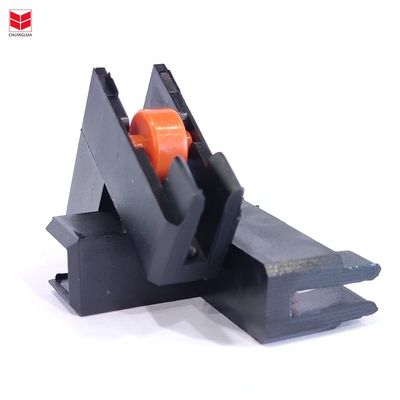 Ventana de deslizamiento de aluminio Aposición de rueda de polea personalizada para rueda única