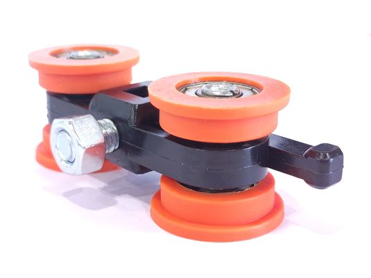 Accesorios de puertas de aluminio para apartamentos Puerta corredera y ventana rodante