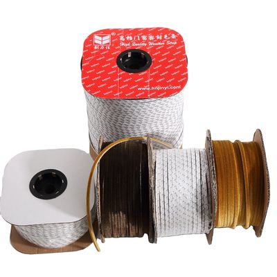 7*10mm Alturas de pila 3-25mm Pincelas de silicona para sellar puertas en colores NEGRO/GRIJO/MARONO/BLANCO