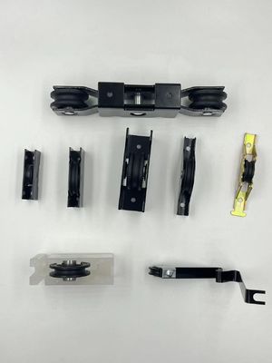 Roller de ventana corredera de aleación de zinc con herramienta de puerta corredera de acoplamiento de hierro con bola