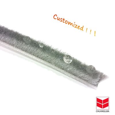 Adhesivo para puertas y ventanas de feltro, banda de sellado de puertas con material 100% PP en NEGRO/GRAY/BRUNO/BLANCO/OTROS colores