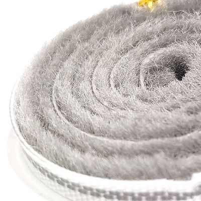 Material 100% PP y colores gris negro de lana para protección contra los elementos meteorológicos