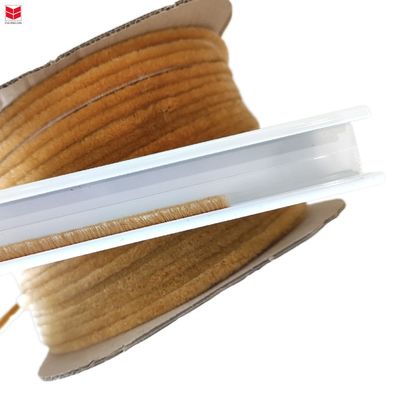 ISO9001 2008 Certificado Pile Weatherstrip puerta siliconizada bandas meteorológicas para sellar puertas de larga duración