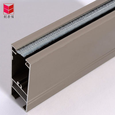 3-50 mm de ancho Puerta corredera ranura de lana de aluminio de aleación de la tira de cepillo de tiempo de desmontaje para en NEGRO/GRAY/MARRO/BLANCO/OTROS
