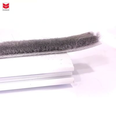 Adhesivo contra viento de tiempo de la tira de la puerta de proyección del tapón de la puerta de barrido de la puerta del fondo del sello de la tira con 100% de PP pila