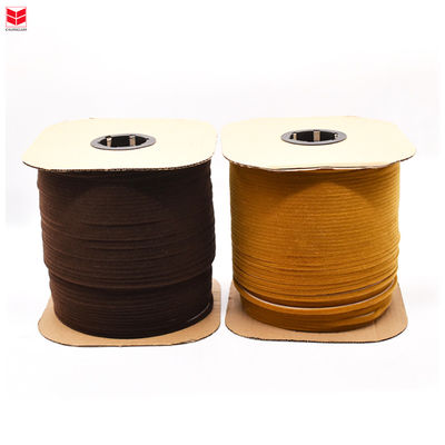Cintura de sellado impermeable a viento de lana de pila recta de pila de perfil de aluminio cepillado para protección contra el clima de puertas y ventanas