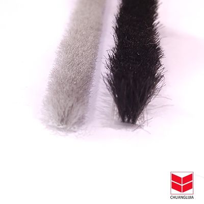 3-25mm Alturas de pilas de plástico con aletas de sellos Pilas de lana para diseño moderno