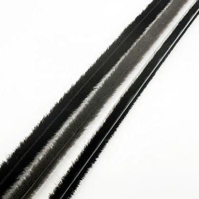 3-50 mm de ancho de pila sello de cepillo antipolvo tira meteorológica para solución de ventana de puerta a prueba de viento y polvo