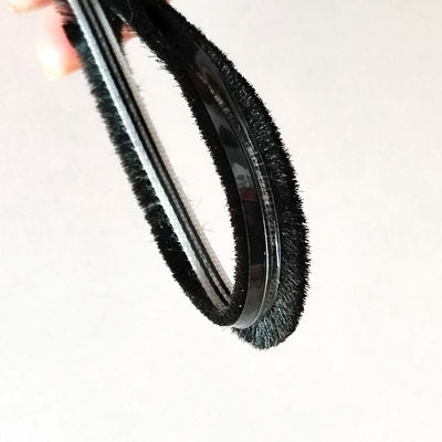 3-50 mm de ancho de pila sello de cepillo antipolvo tira meteorológica para solución de ventana de puerta a prueba de viento y polvo