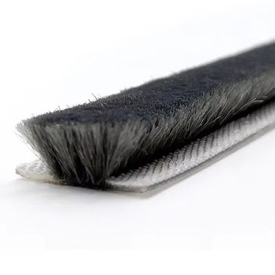 Diseño moderno de pila de tiempo de la tira de cepillado de lana de mohair de sellado de la tira para aluminio de ventanas / accesorios de puertas