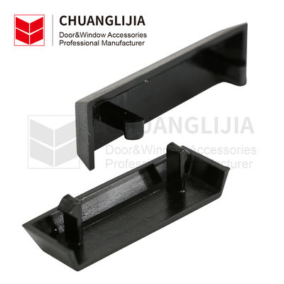 Fácil instalación Sistema de puertas y ventanas de aluminio Accesorios de plástico Alturas de pila 3-25 mm / ancho 3-50 mm