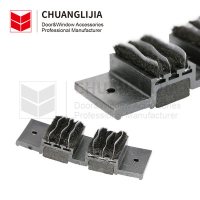 Fácil instalación Sistema de puertas y ventanas de aluminio Accesorios de plástico Alturas de pila 3-25 mm / ancho 3-50 mm