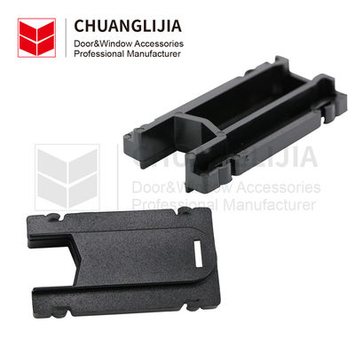 Fácil instalación Sistema de puertas y ventanas de aluminio Accesorios de plástico Alturas de pila 3-25 mm / ancho 3-50 mm