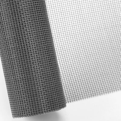 Pantalla de ventanas de fibra de vidrio de malla de 18x16 Pantalla de insectos para puertas y ventanas en NEGRO/GRAY/BRUN/BLANCO/OTROS colores